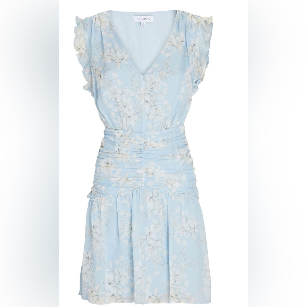 Intermix Blue Floral Dress